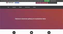 Desktop Screenshot of fakturex.pl